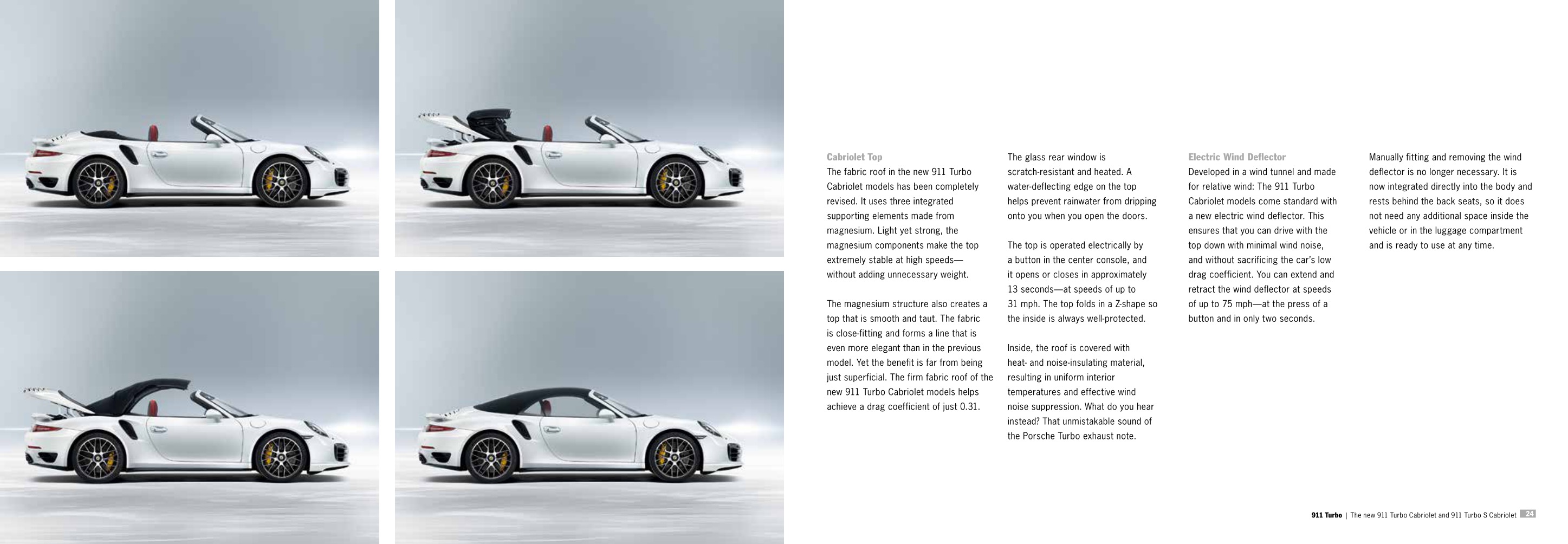 2014 Porsche 911 Turbo Brochure Page 51